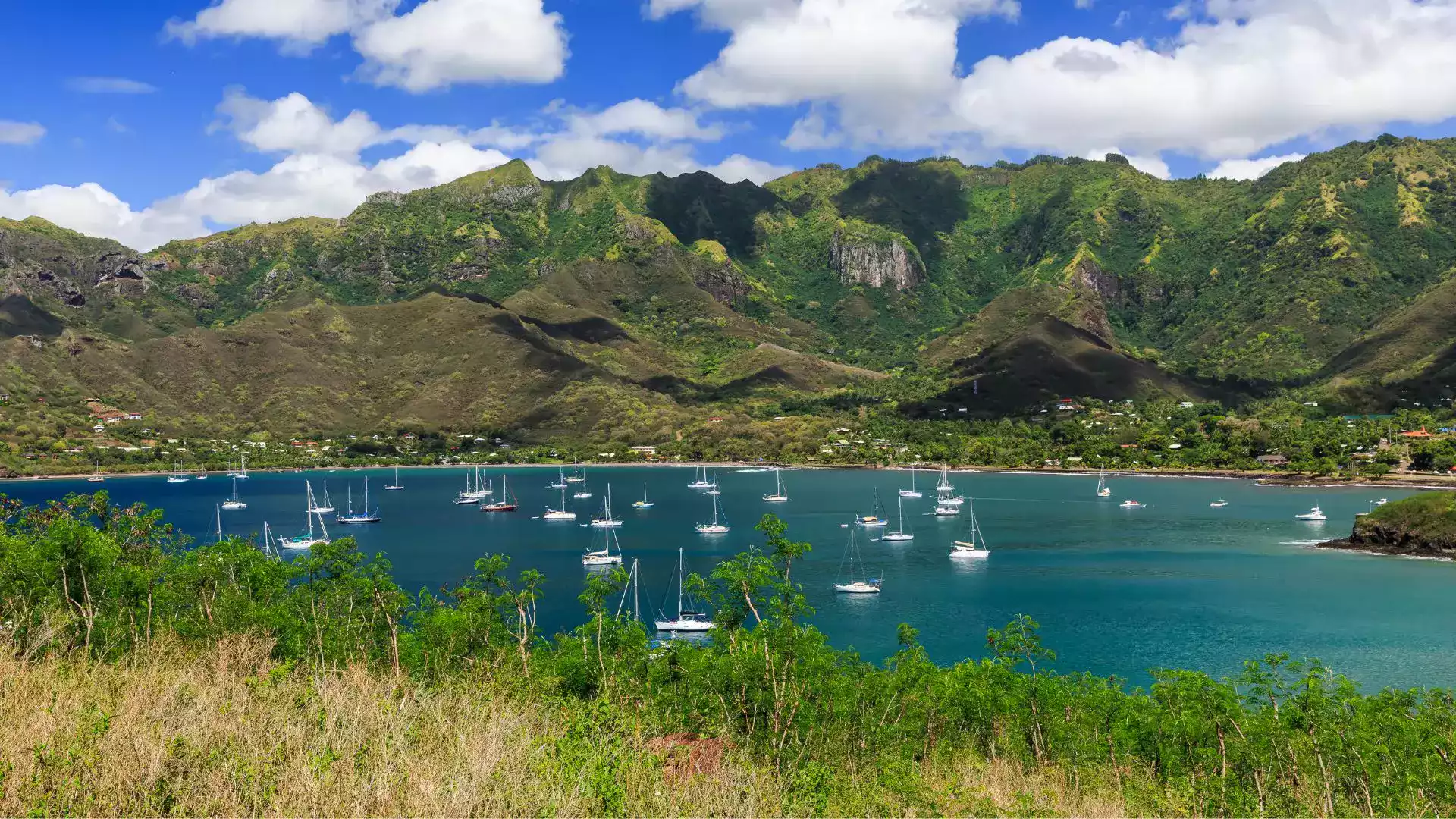 Nuku Hiva valley Marquesas Islands French Polynesia