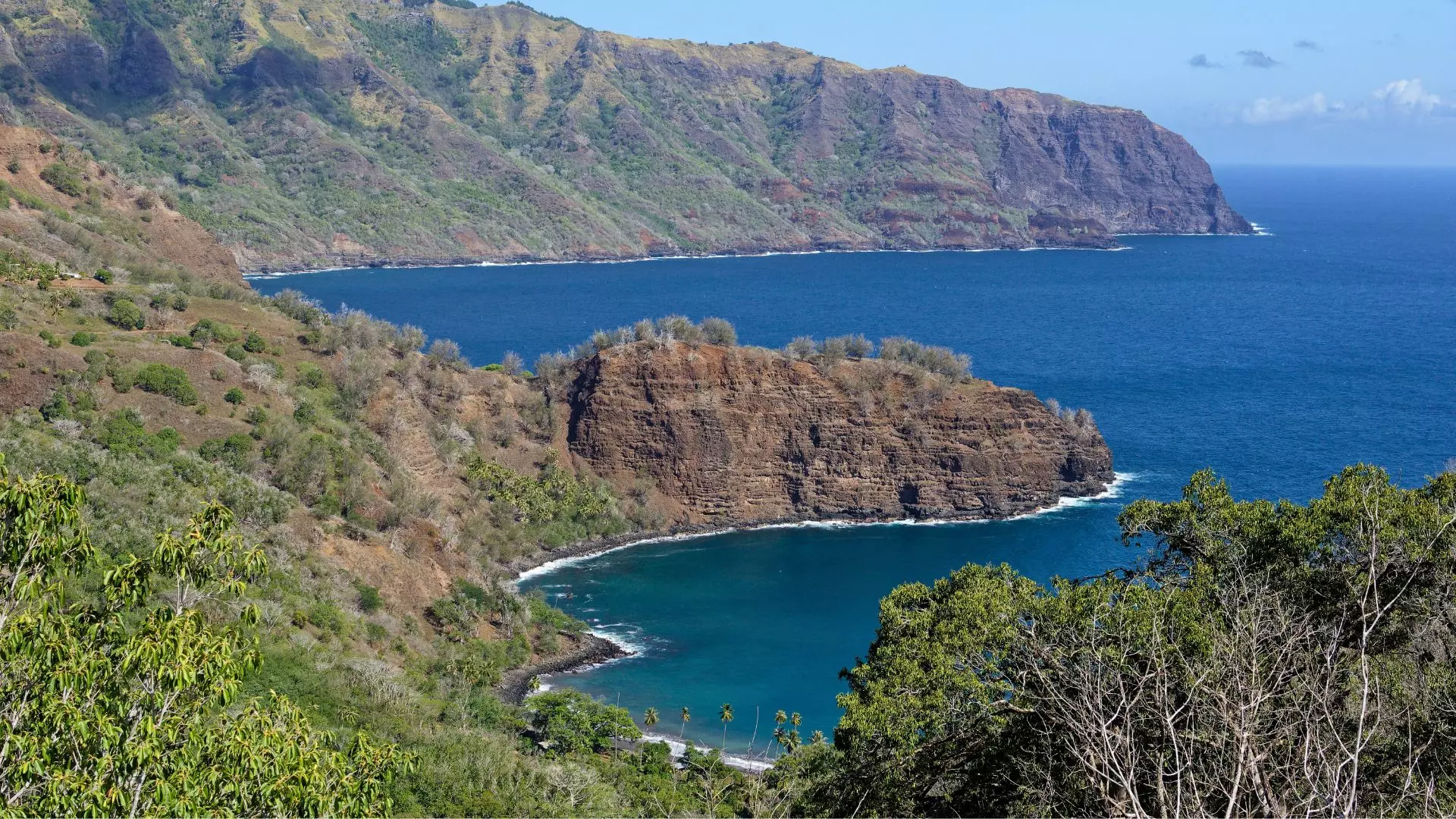 North coast Hiva Oa Marquesas French Polynesia