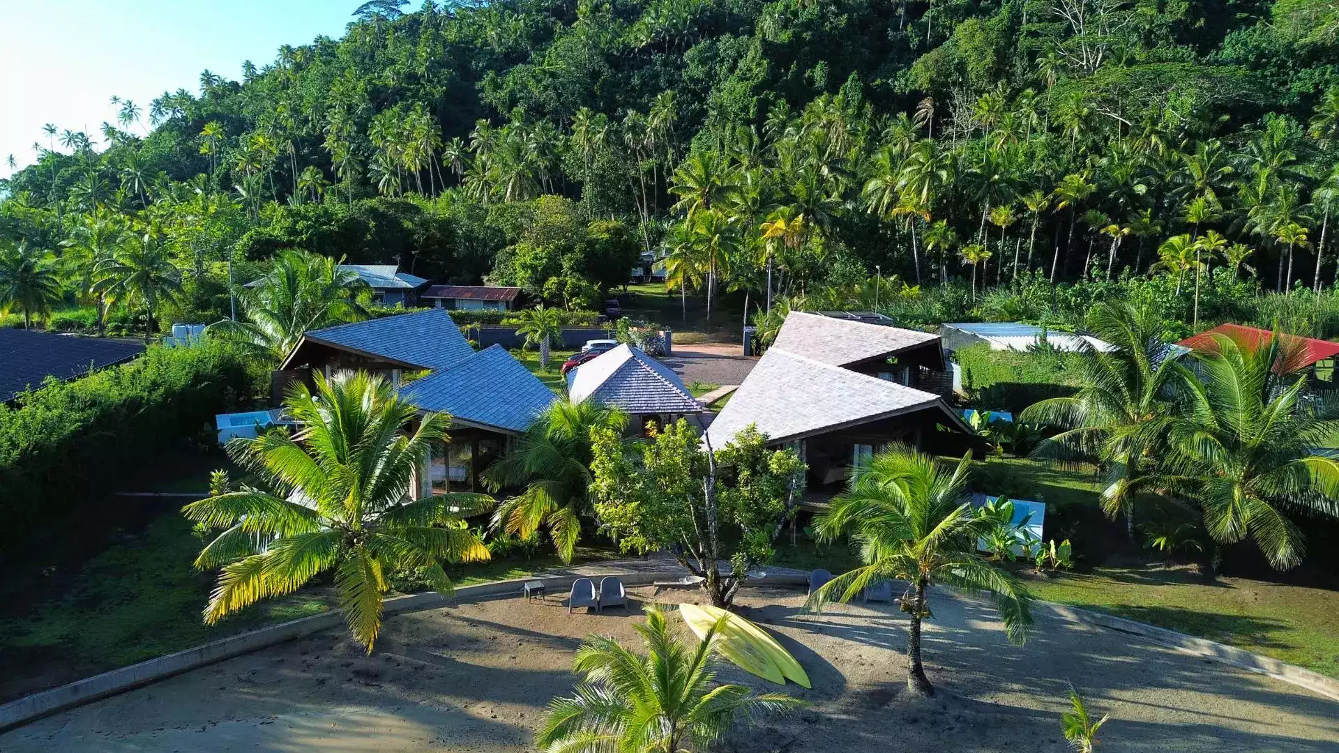 Pension Hanavei Taha'a cabin luxury French Polynesia