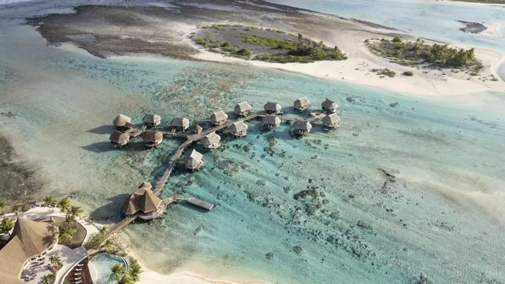 Tikehau Pearl Beach Resort overwater bungalow