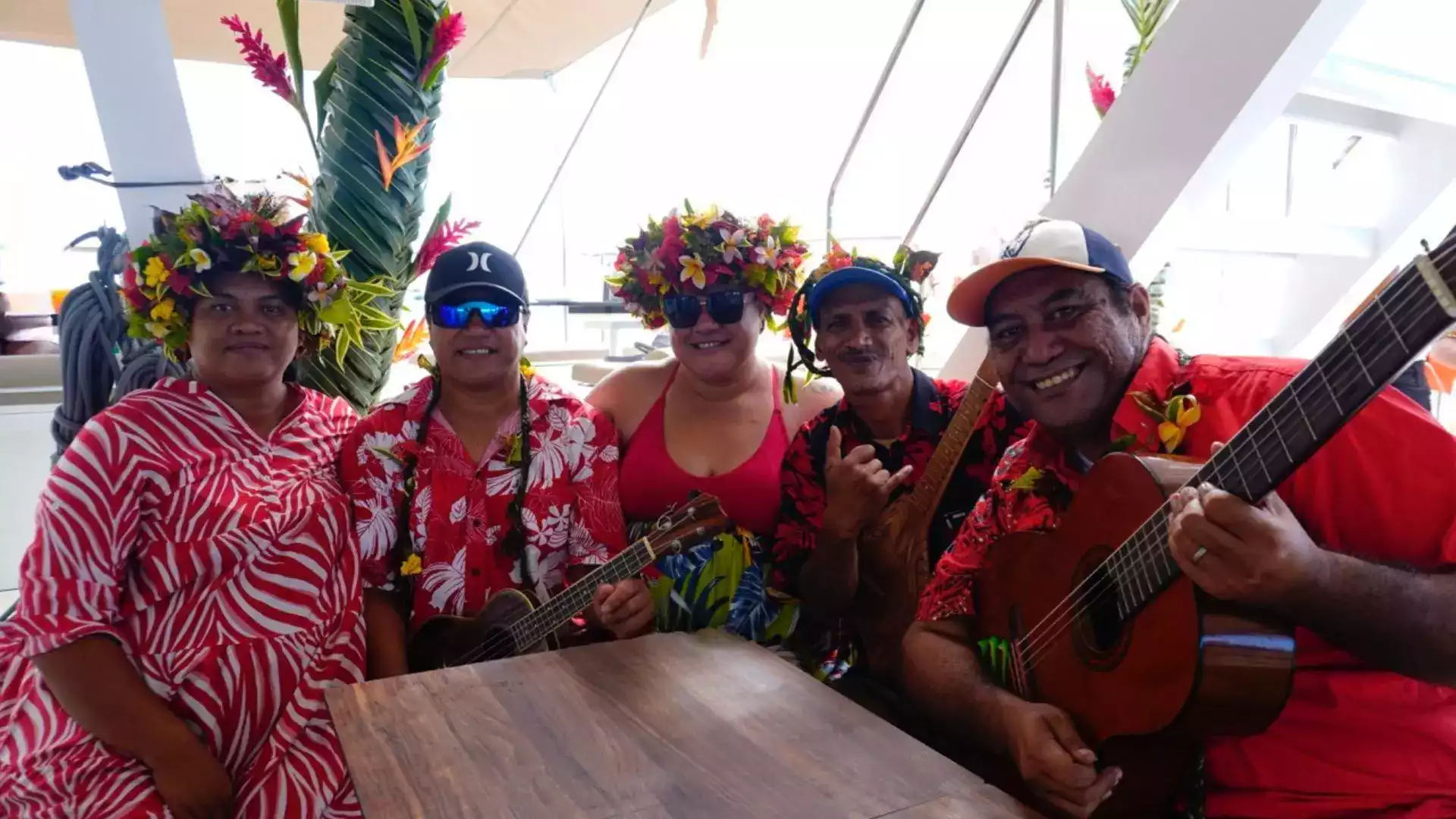 Mokai Vaka catamaran Tetiaroa Tahiti Polynésie française