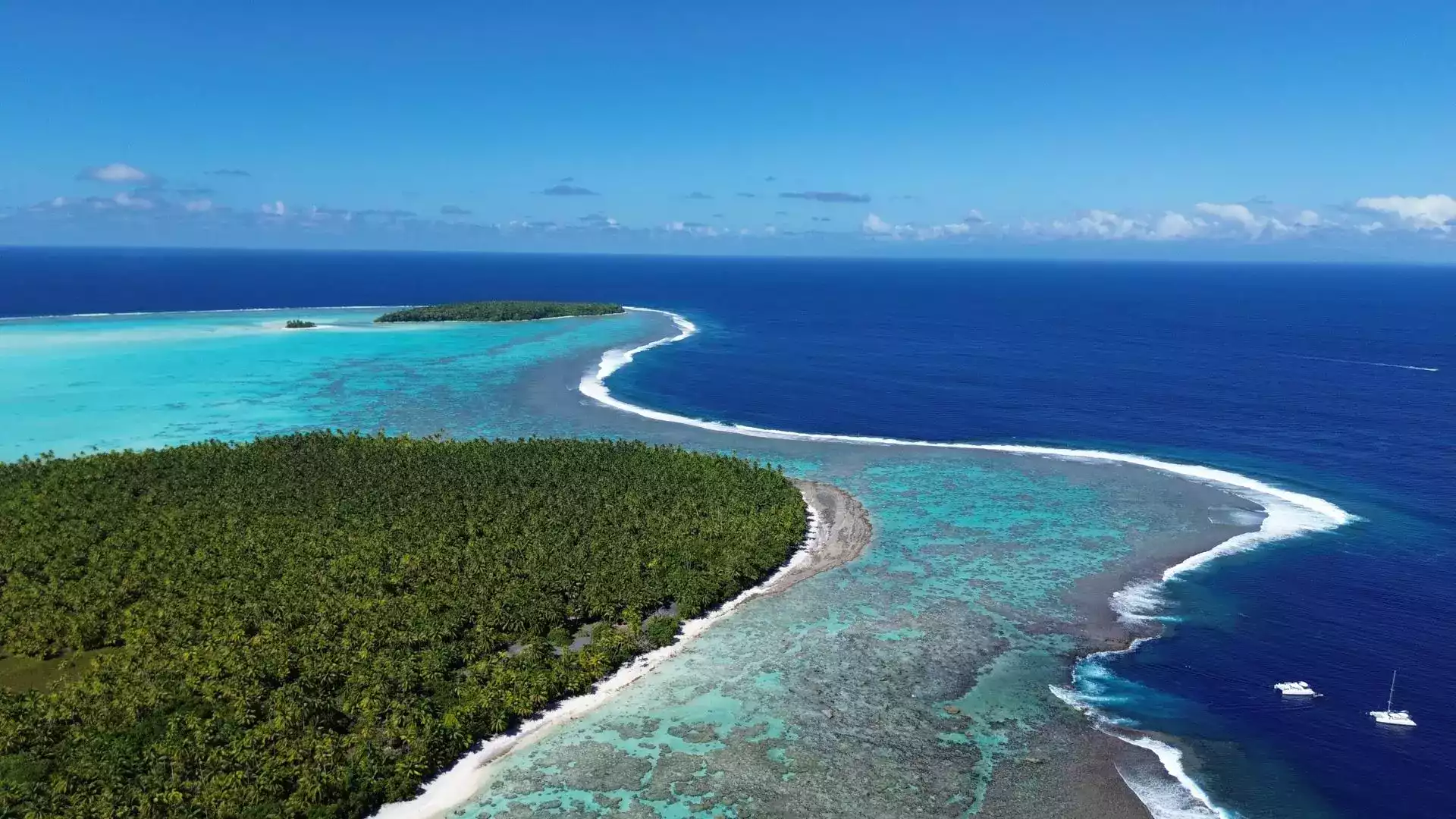 Tetiaroa atoll lagon Polynesie francaise excursion catamaran depuis Tahiti
