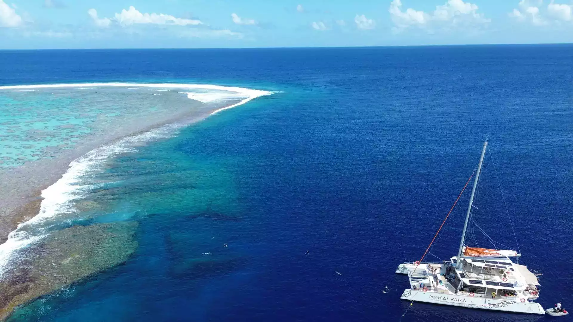 Tetiaroa catamaran excursion depuis Tahiti Polynésie française