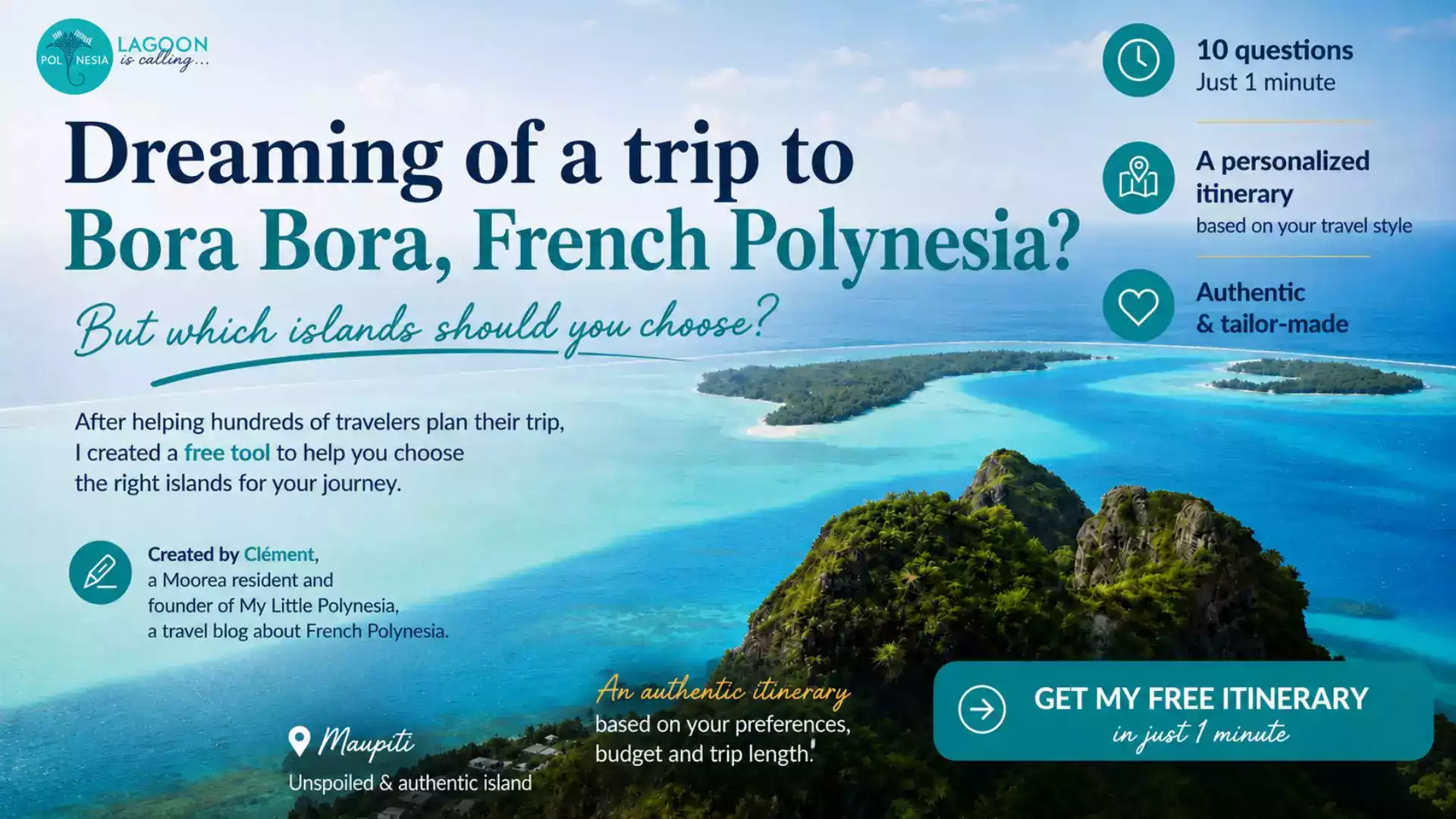 French Polynesia trip simulator